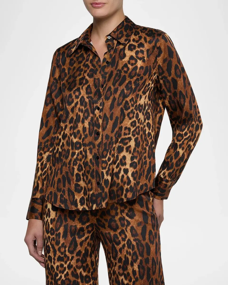 L'Agence Ellery Printed Blouse | Thumbnail 4