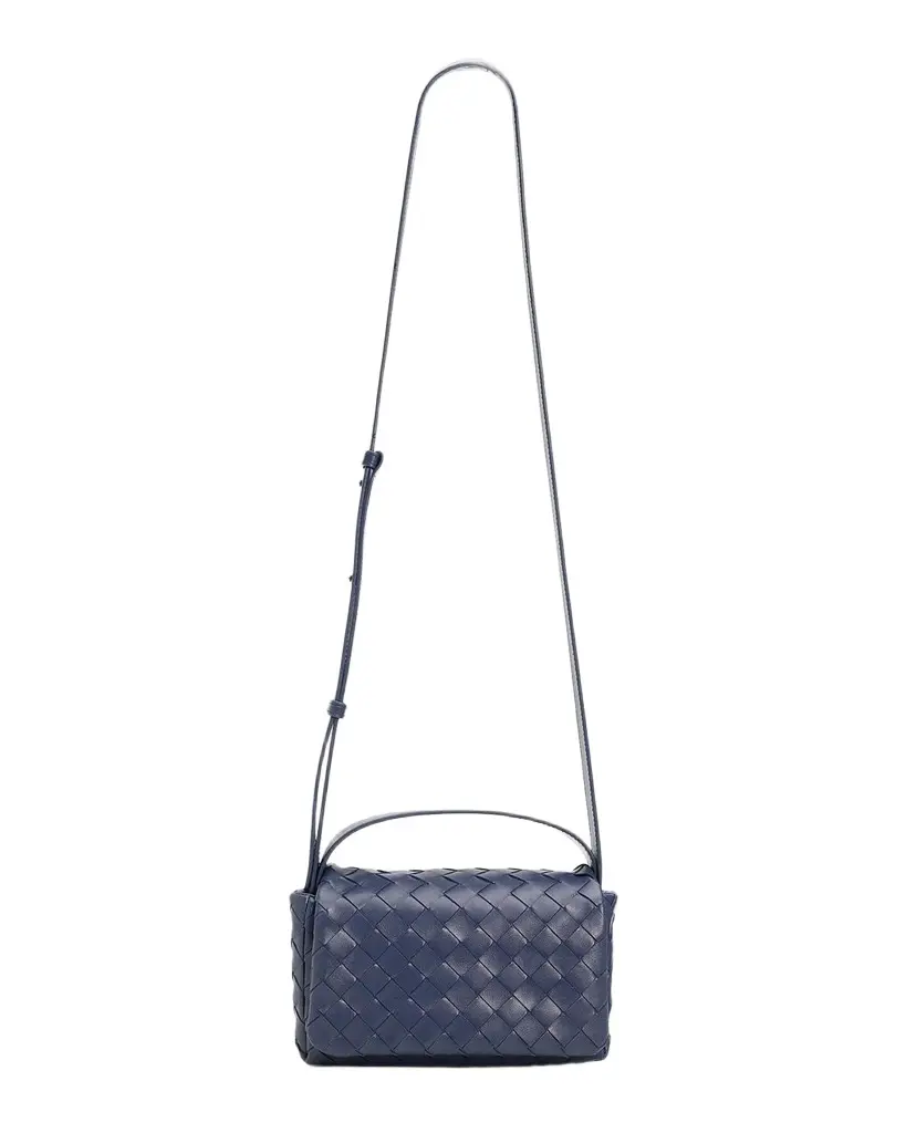 Bottega Veneta Intrecciato Leather Crossbody Bag | Image 1 Bottega Veneta Intrecciato Leather Crossbody Bag | Image 1
