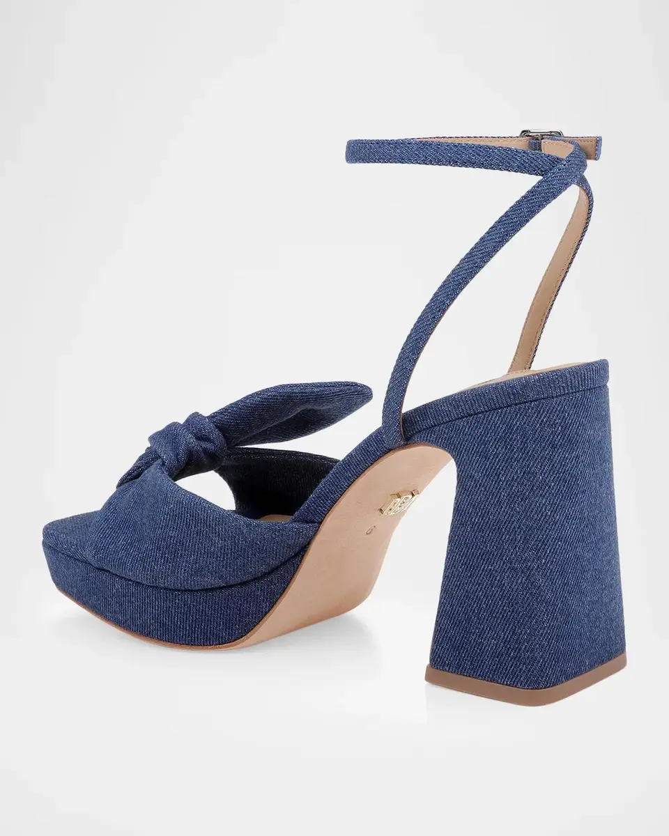BADGLEY MISCHKA Yuki 90MM Crepe Platform Sandals | Thumbnail 3 BADGLEY MISCHKA Yuki 90MM Crepe Platform Sandals | Thumbnail 3