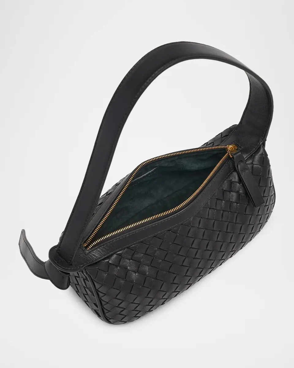 Bottega Veneta Nodo Intrecciato Leather Shoulder Bag | Thumbnail 4 Bottega Veneta Nodo Intrecciato Leather Shoulder Bag | Thumbnail 4