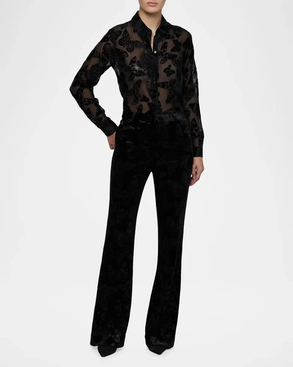 L'Agence Frances Bootcut Trousers | Thumbnail 2 L'Agence Frances Bootcut Trousers | Thumbnail 2