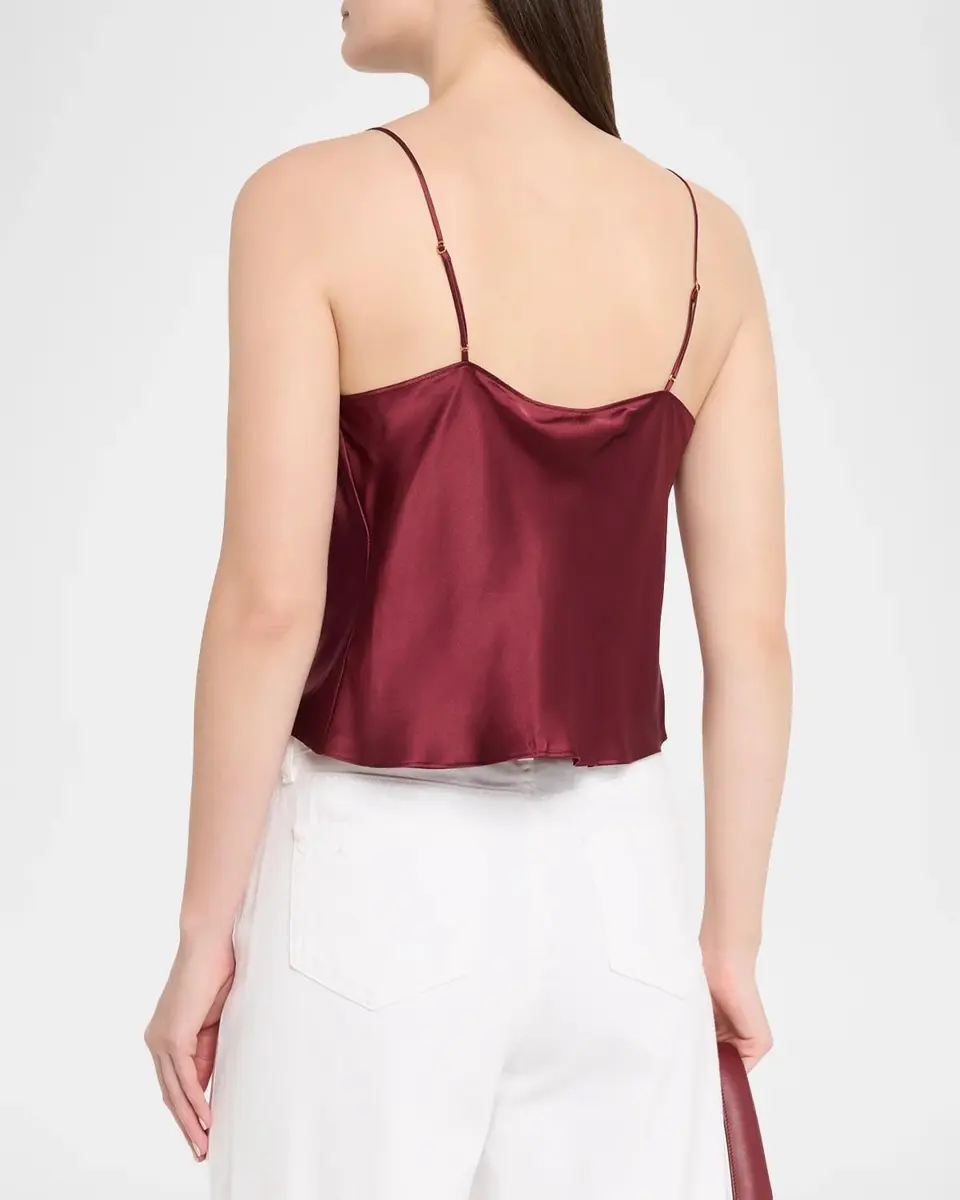 L'Agence Calista Cowl-Neck Silk Camisole | Thumbnail 3 L'Agence Calista Cowl-Neck Silk Camisole | Thumbnail 3