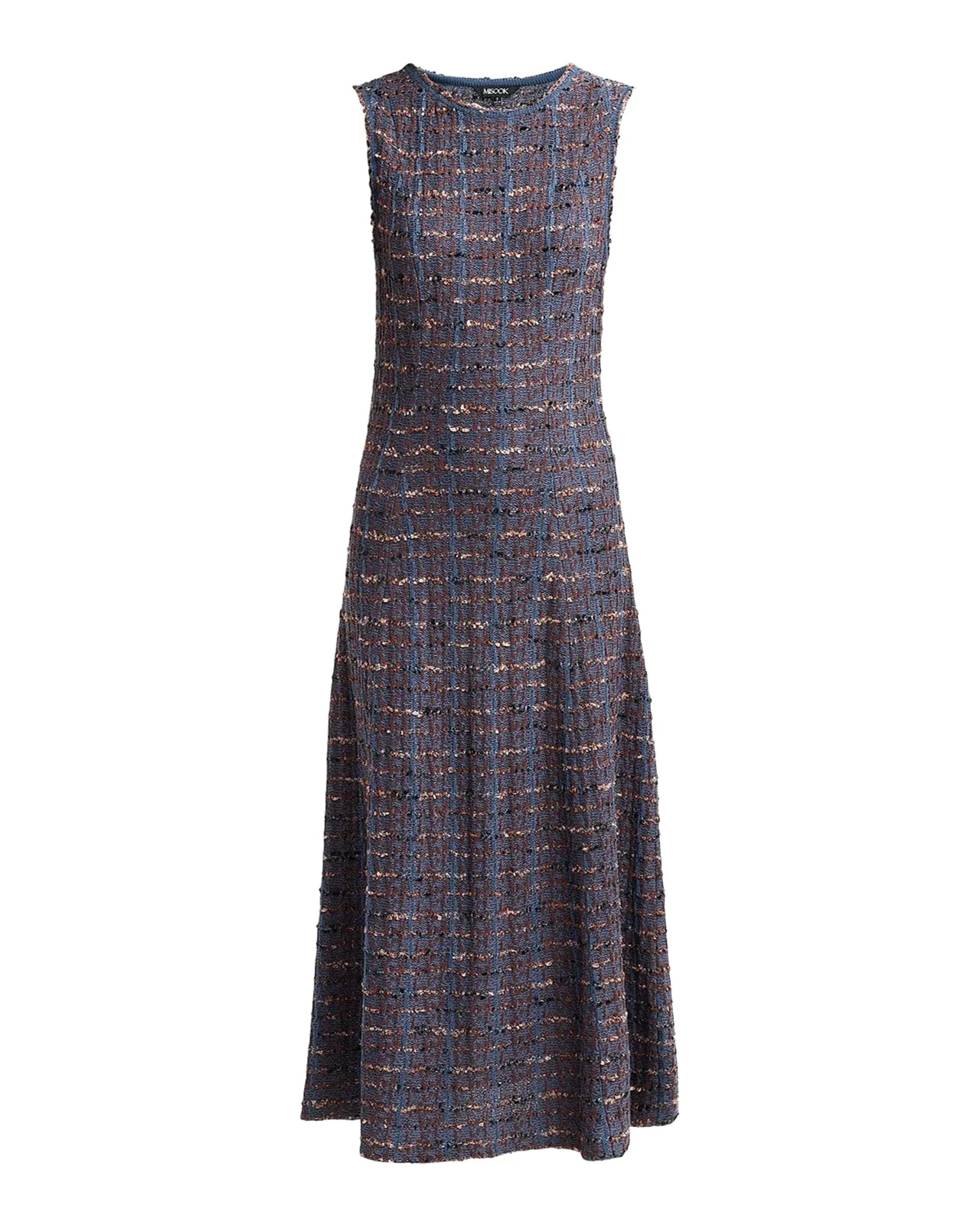 Tweed A-Line Midi Dress Tweed A-Line Midi Dress