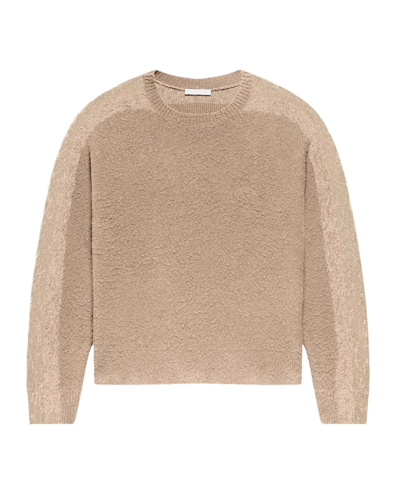 Men's Two-Tone Brushed Wool Sweater Men's Two-Tone Brushed Wool Sweater
