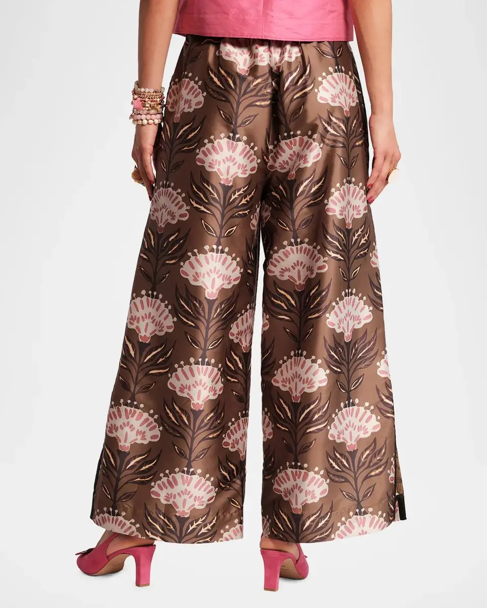 Frances Valentine Floral Palazzo Pants | Thumbnail 3 Frances Valentine Floral Palazzo Pants | Thumbnail 3