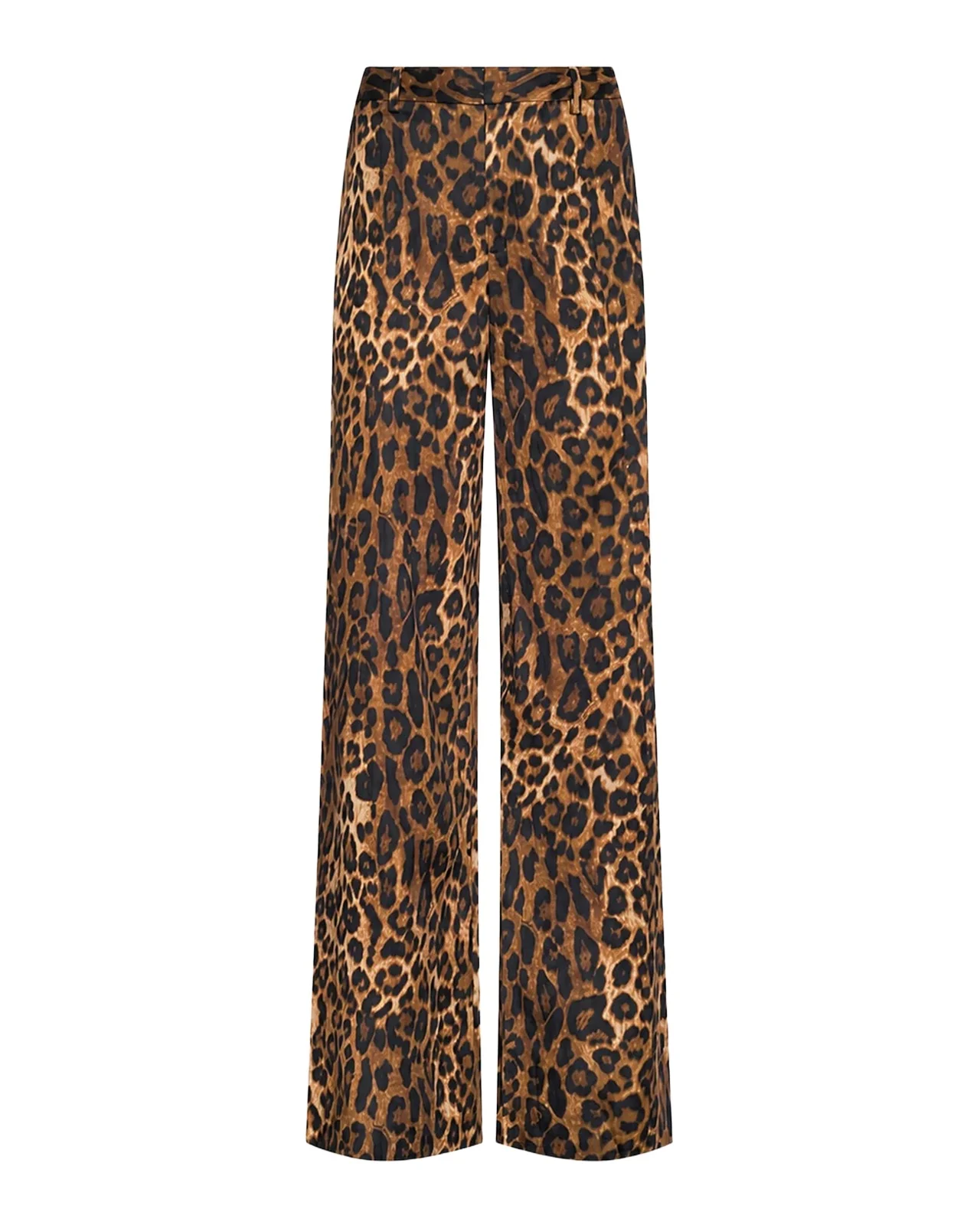 L'Agence Livvy Leopard-Print Pants