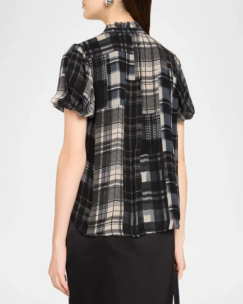Ramy Brook Lacey Plaid Top | Thumbnail 3 Ramy Brook Lacey Plaid Top | Thumbnail 3