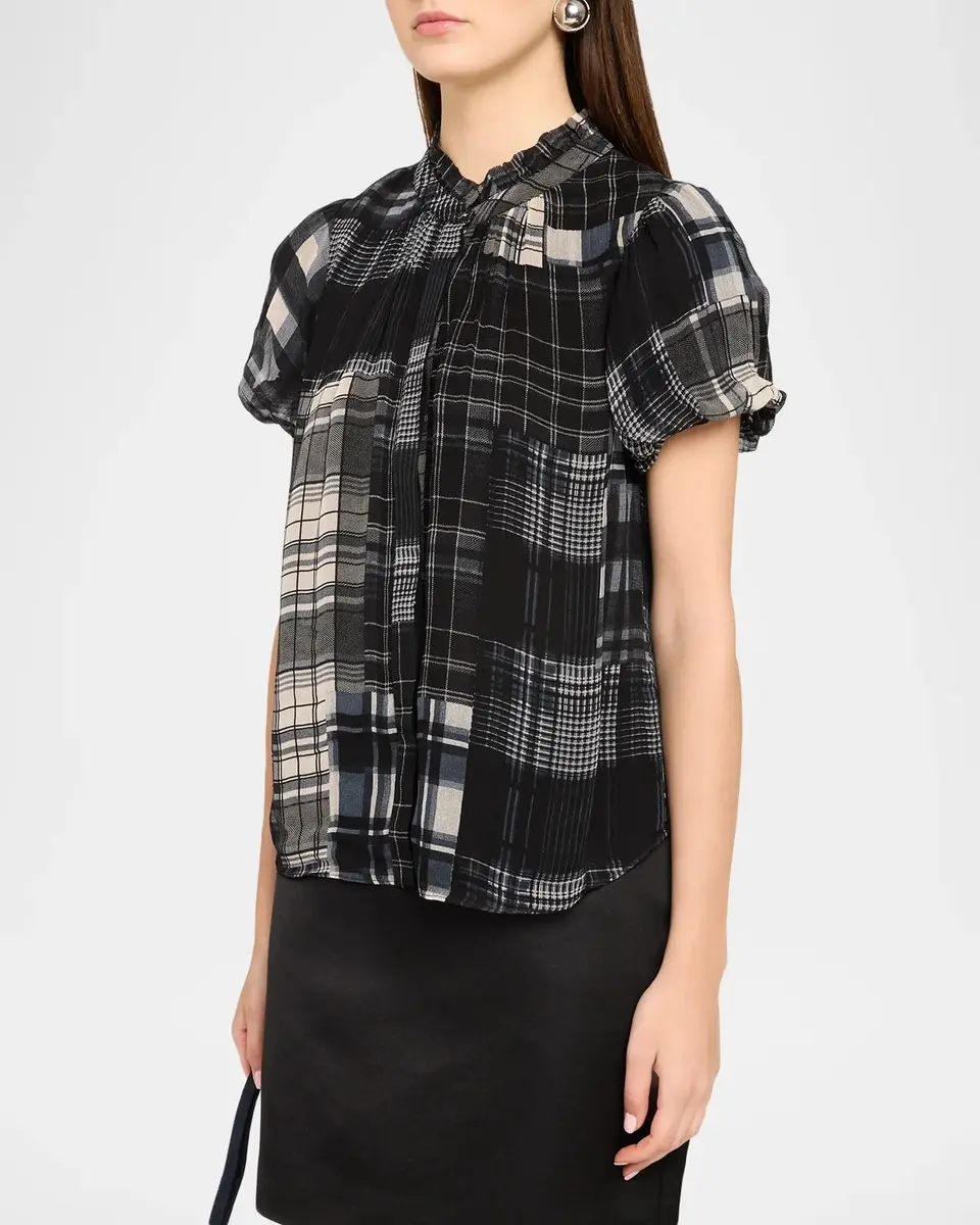 Ramy Brook Lacey Plaid Top | Thumbnail 4 Ramy Brook Lacey Plaid Top | Thumbnail 4