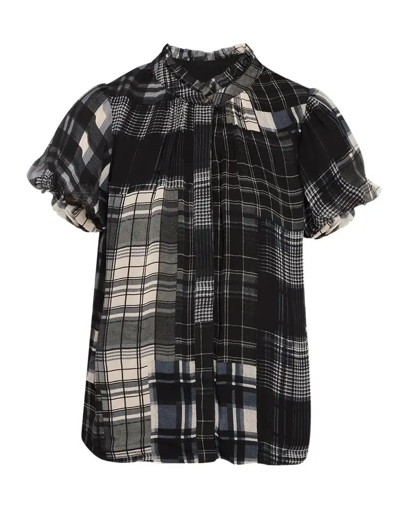 Lacey Plaid Top Lacey Plaid Top
