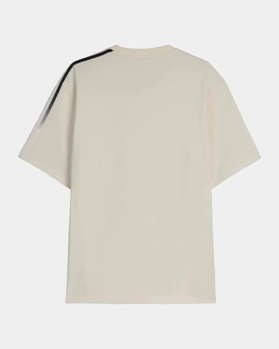 Adidas Men's Striped Cotton T-Shirt | Thumbnail 2