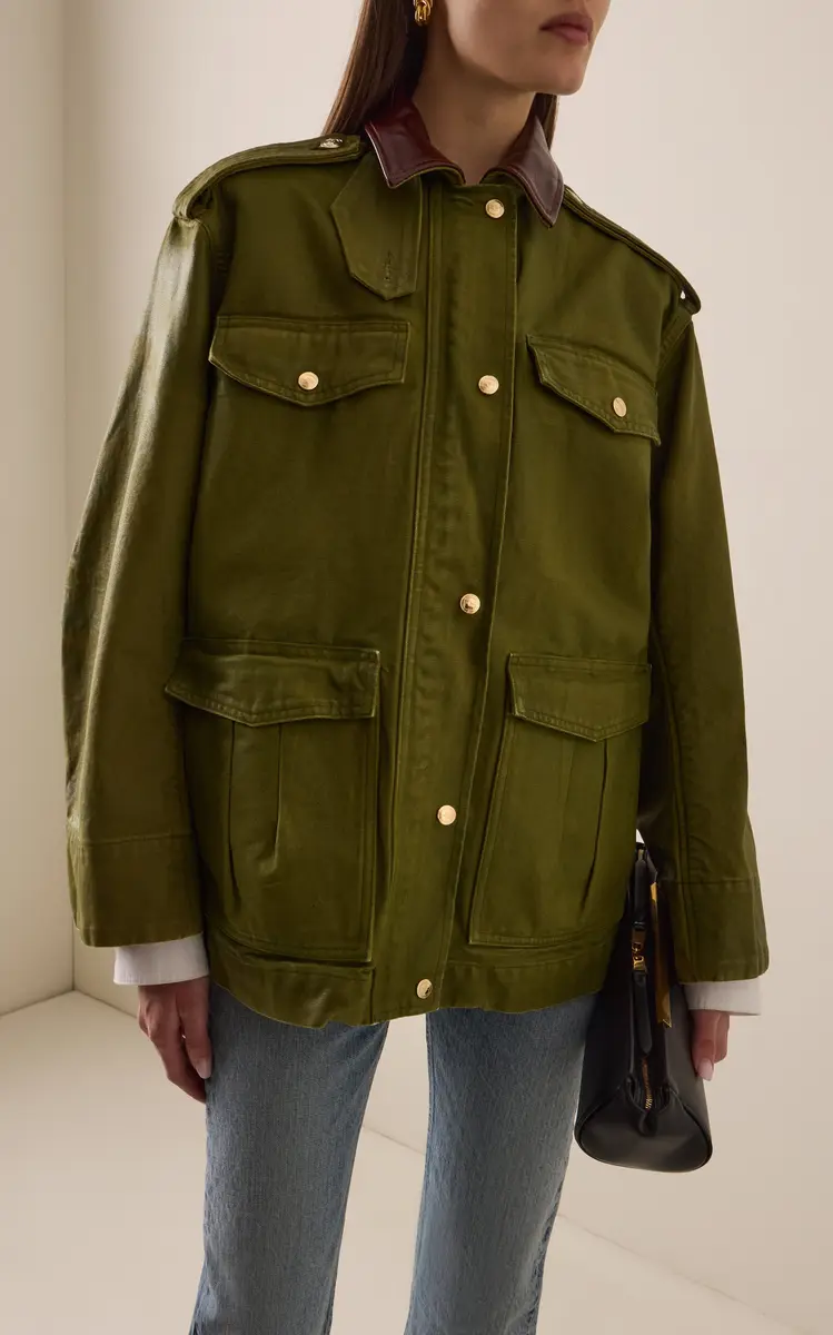 RÙADH The Ettienne Boxy Cotton Jacket | Thumbnail 2 RÙADH The Ettienne Boxy Cotton Jacket | Thumbnail 2