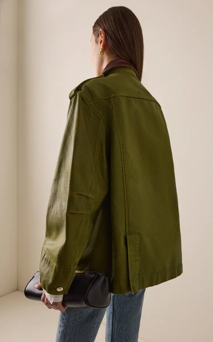 RÙADH The Ettienne Boxy Cotton Jacket | Thumbnail 4 RÙADH The Ettienne Boxy Cotton Jacket | Thumbnail 4