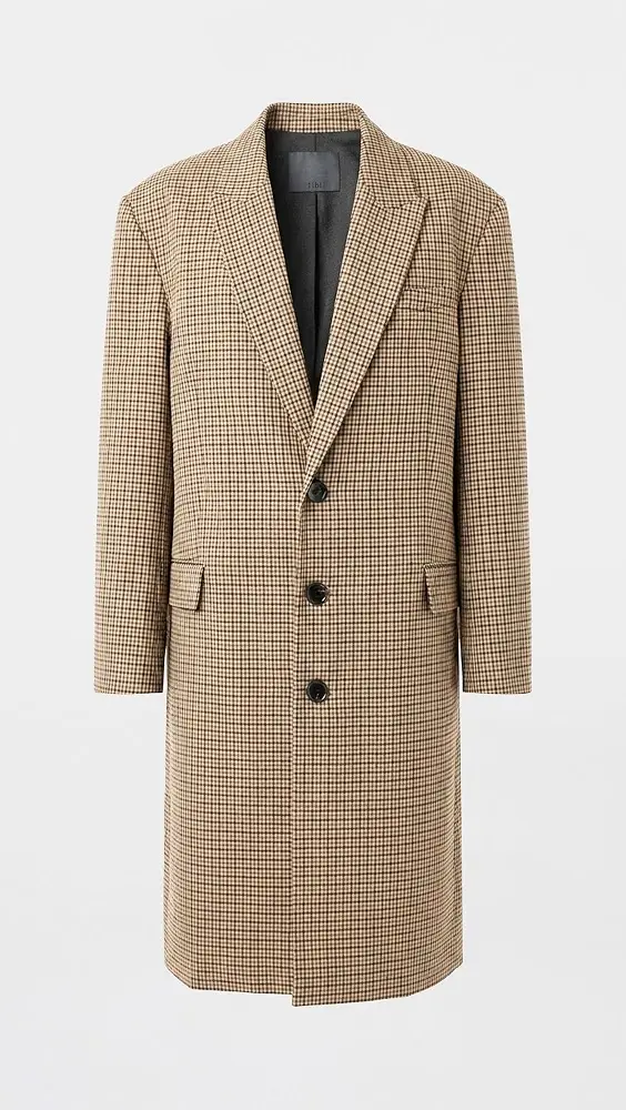 Tibi Menswear Tech Twill Tailored Midi Coat | Thumbnail 7 Tibi Menswear Tech Twill Tailored Midi Coat | Thumbnail 7