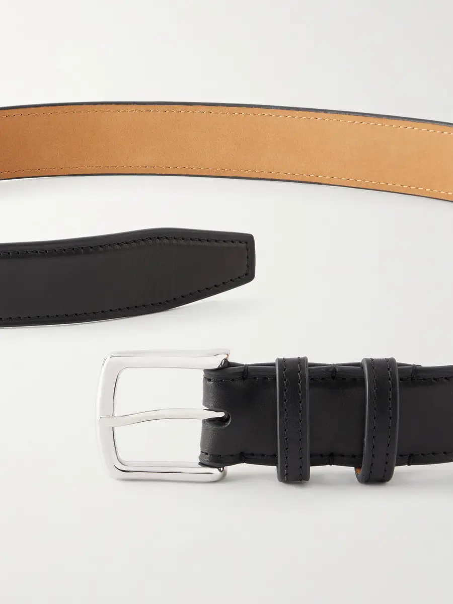 George Cleverley 3.5cm Leather Belt - Men | Thumbnail 3
