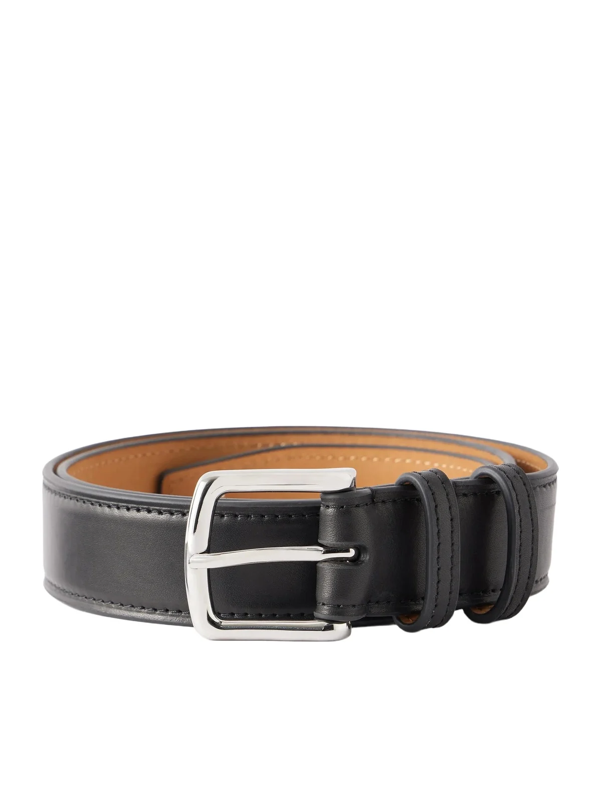 3.5cm Leather Belt - Men 3.5cm Leather Belt - Men