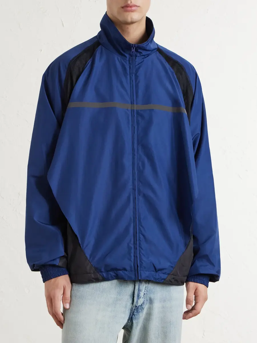 Maison Margiela Mesh-Trimmed Shell Jacket - Men | Thumbnail 3 Maison Margiela Mesh-Trimmed Shell Jacket - Men | Thumbnail 3
