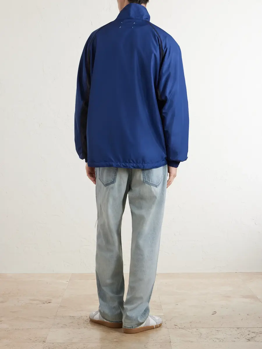 Maison Margiela Mesh-Trimmed Shell Jacket - Men | Thumbnail 4 Maison Margiela Mesh-Trimmed Shell Jacket - Men | Thumbnail 4