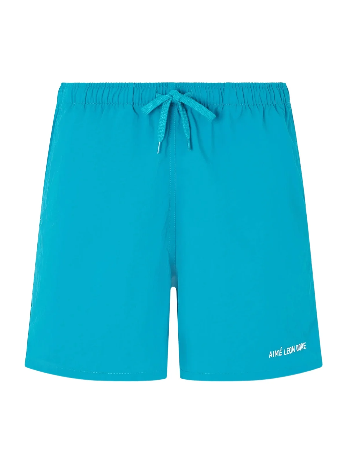 Straight-Leg Logo-Embroidered Shell Drawstring Shorts - Men