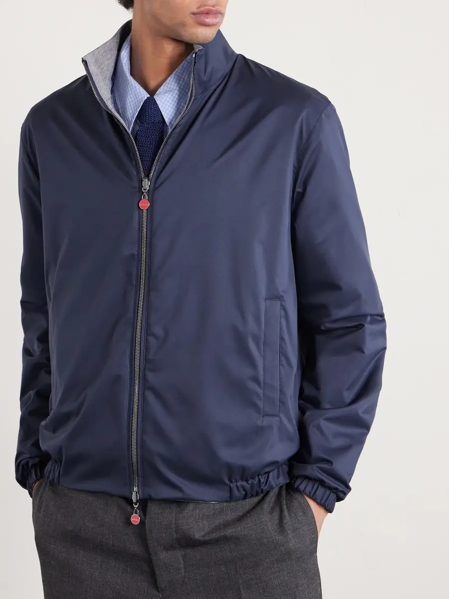Kiton Shell Bomber Jacket - Men | Thumbnail 3 Kiton Shell Bomber Jacket - Men | Thumbnail 3