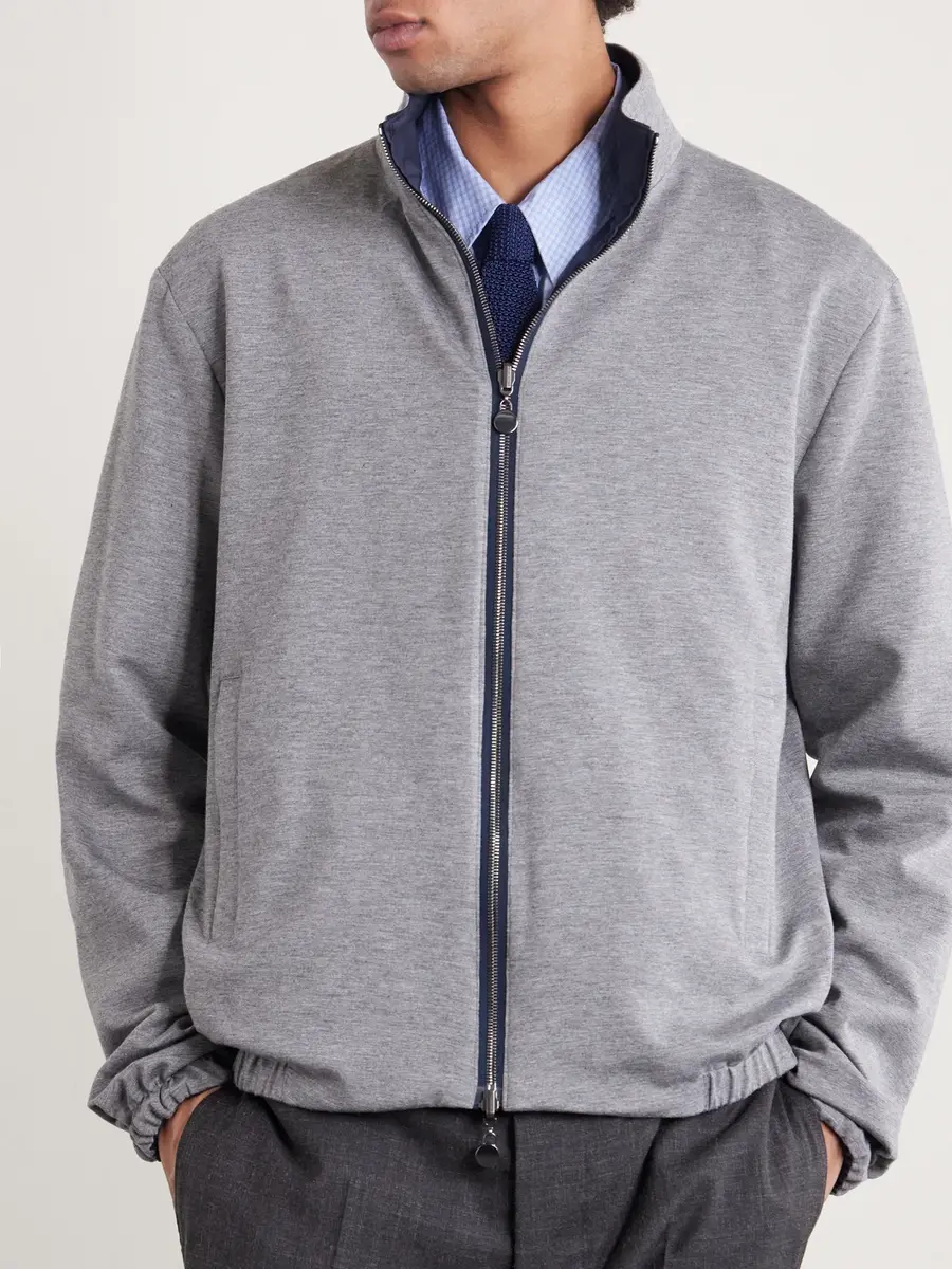 Kiton Shell Bomber Jacket - Men | Thumbnail 6 Kiton Shell Bomber Jacket - Men | Thumbnail 6