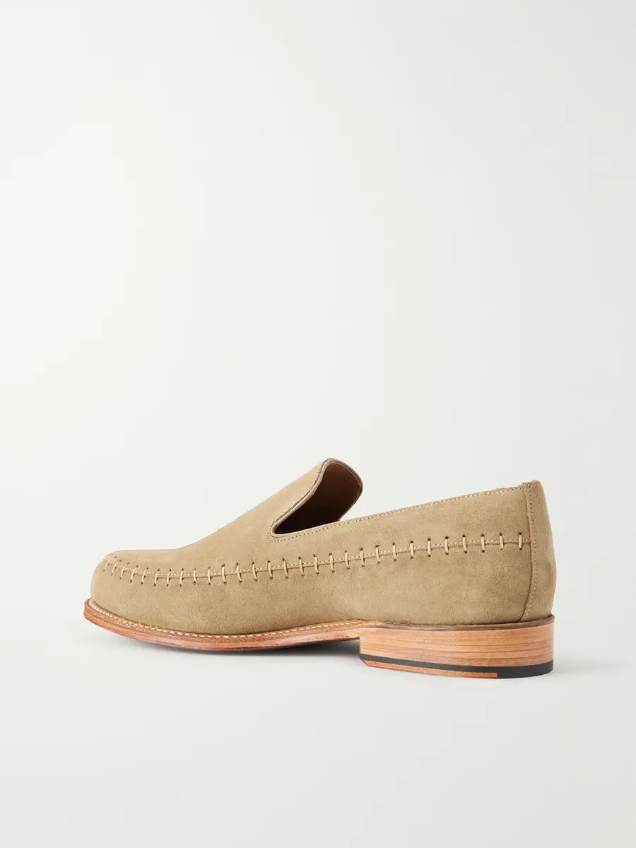 Grenson Bernie Suede Venetian Loafers - Men | Thumbnail 4