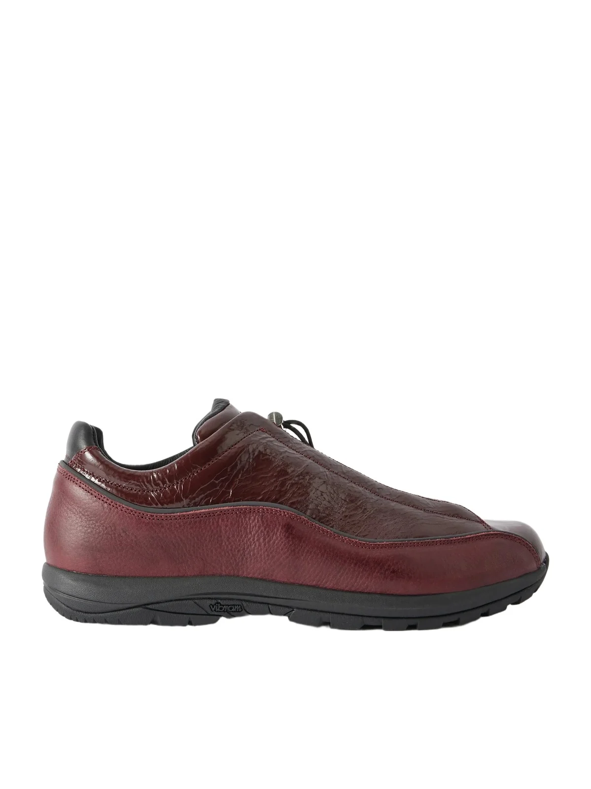 Licata Textured-Leather Sneakers - Men