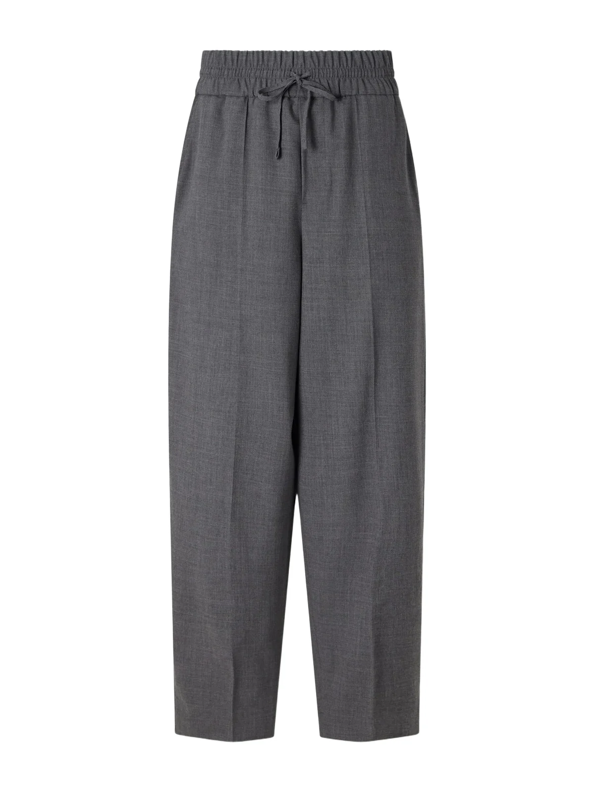 Wide-Leg Virgin Wool Trousers - Men Wide-Leg Virgin Wool Trousers - Men