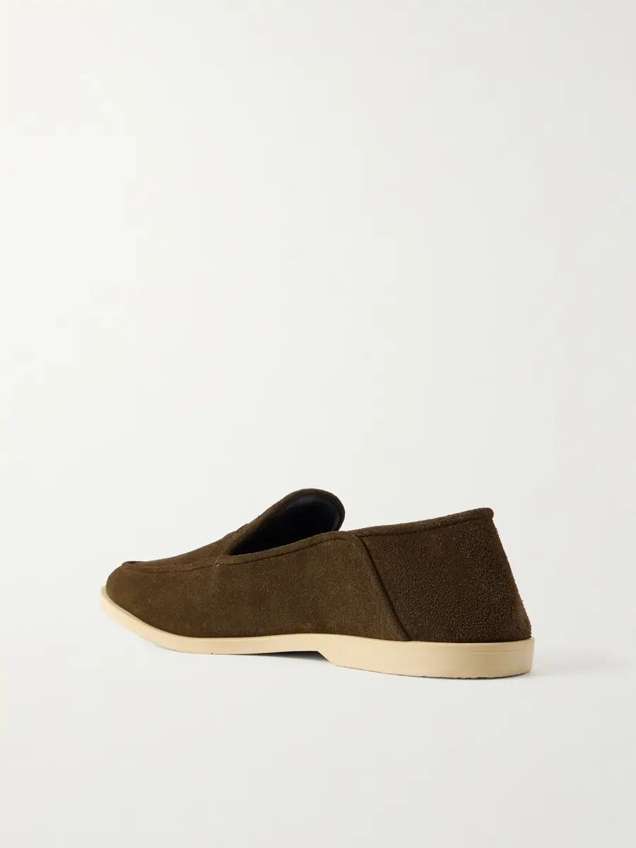 George Cleverley Mayfair II Collapsible-Heel Suede Loafers - Men | Thumbnail 4 George Cleverley Mayfair II Collapsible-Heel Suede Loafers - Men | Thumbnail 4