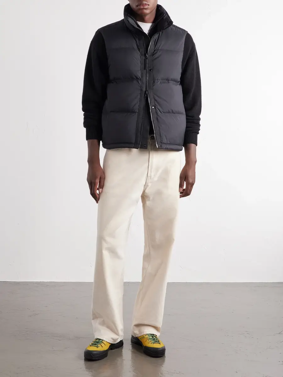 Stone Island Matt Quilted Ripstop CORDURA® Advanced Fabrics Down Gilet - Men | Thumbnail 2