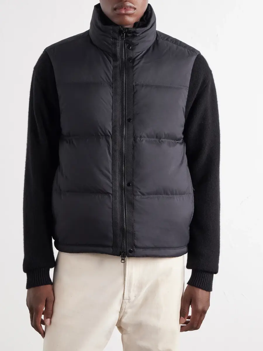 Stone Island Matt Quilted Ripstop CORDURA® Advanced Fabrics Down Gilet - Men | Thumbnail 3