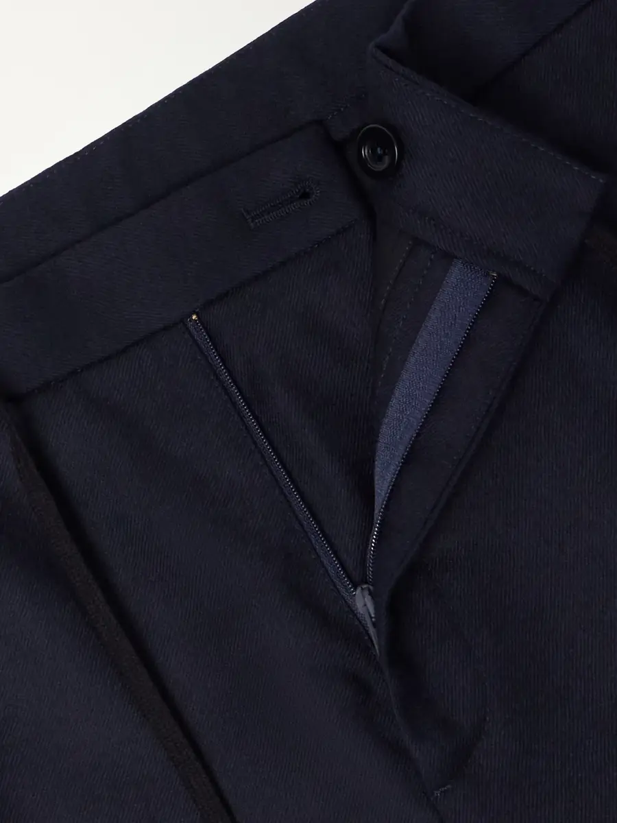 Maison Margiela Straight-Leg Virgin Wool Drawstring Trousers - Men | Thumbnail 6 Maison Margiela Straight-Leg Virgin Wool Drawstring Trousers - Men | Thumbnail 6