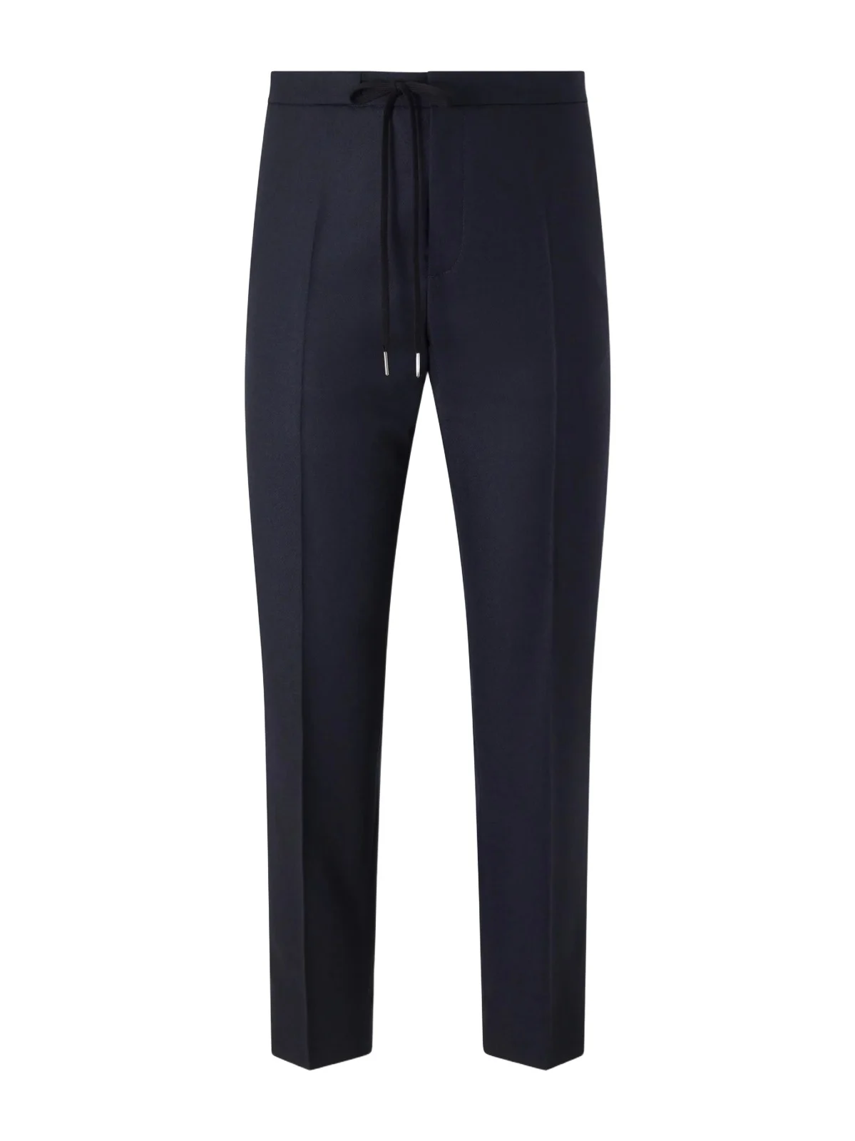 Straight-Leg Virgin Wool Drawstring Trousers - Men