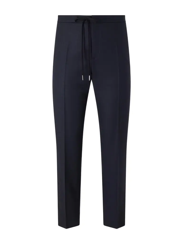 Maison Margiela Straight-Leg Virgin Wool Drawstring Trousers - Men