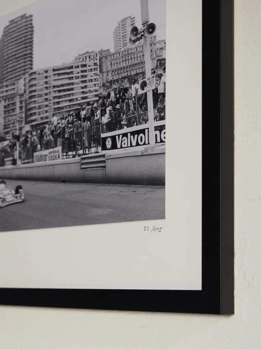 Sonic Editions Framed 1976 The Monaco Grand Prix Print, 50" x 40" - Men | Thumbnail 3