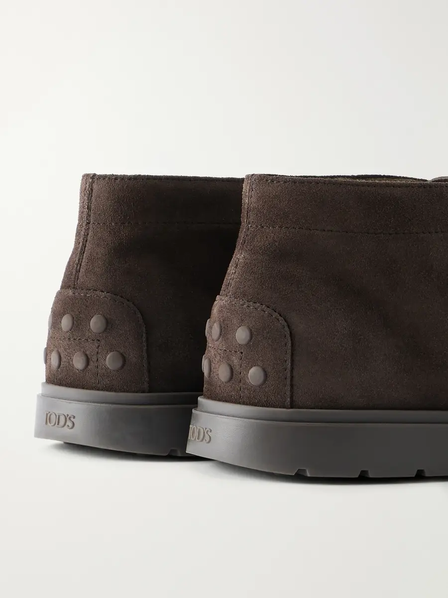 Tod's Suede Lace-Up Boots - Men | Thumbnail 5 Tod's Suede Lace-Up Boots - Men | Thumbnail 5