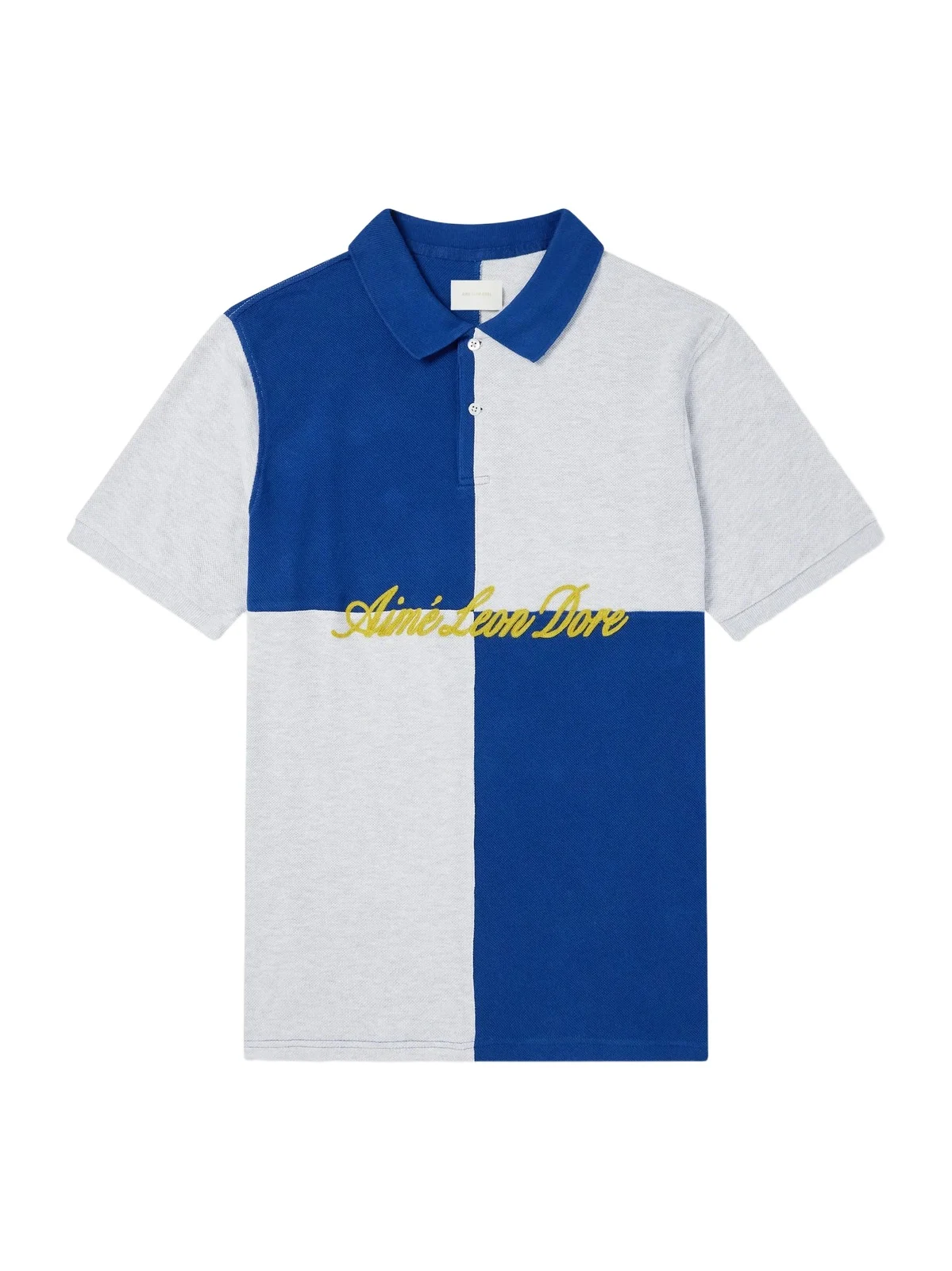 Logo-Embroidered Colour-Block Cotton-Piqué Polo Shirt - Men Logo-Embroidered Colour-Block Cotton-Piqué Polo Shirt - Men