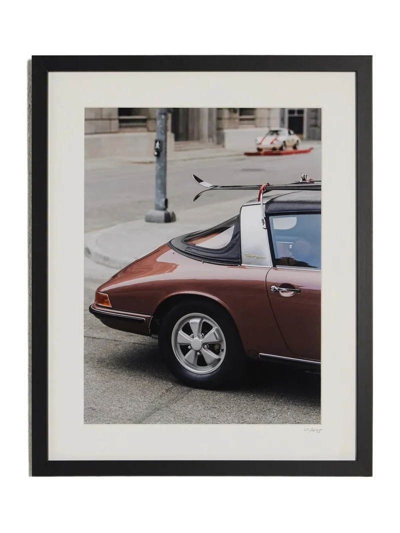 Sonic Editions Framed 2026 Porsche 911 Targa Print, 40" x 50" - Men