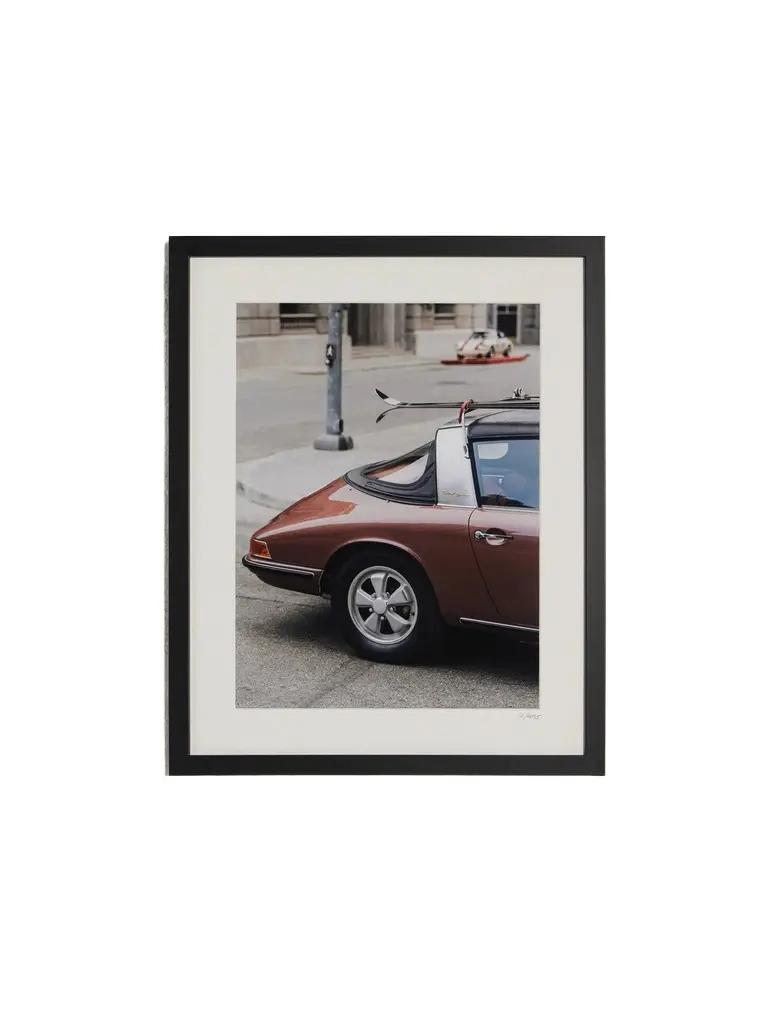 Sonic Editions Framed 2026 Porsche 911 Targa Print, 40" x 50" - Men