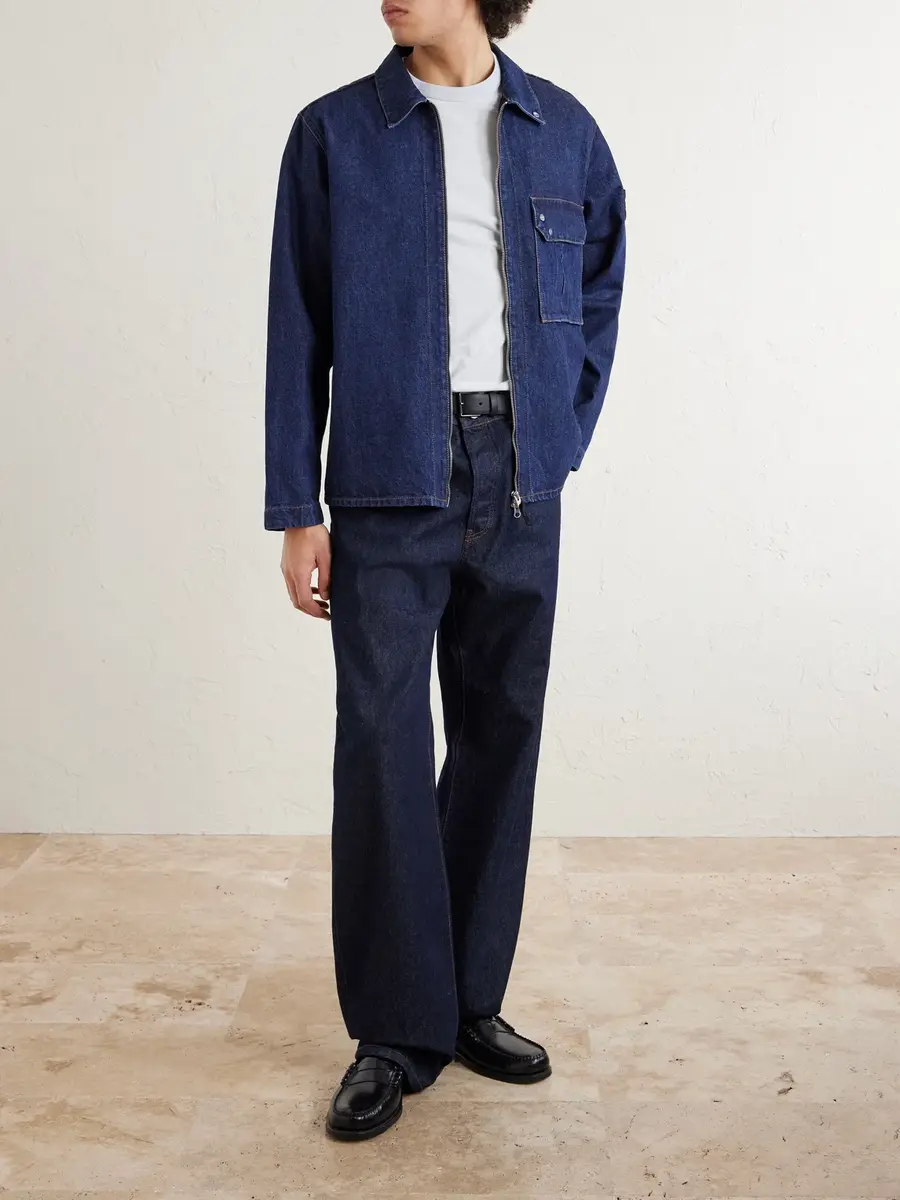 Stone Island STONE ISLAND DENIM Rinsed Overshirt - Men | Thumbnail 2 Stone Island STONE ISLAND DENIM Rinsed Overshirt - Men | Thumbnail 2