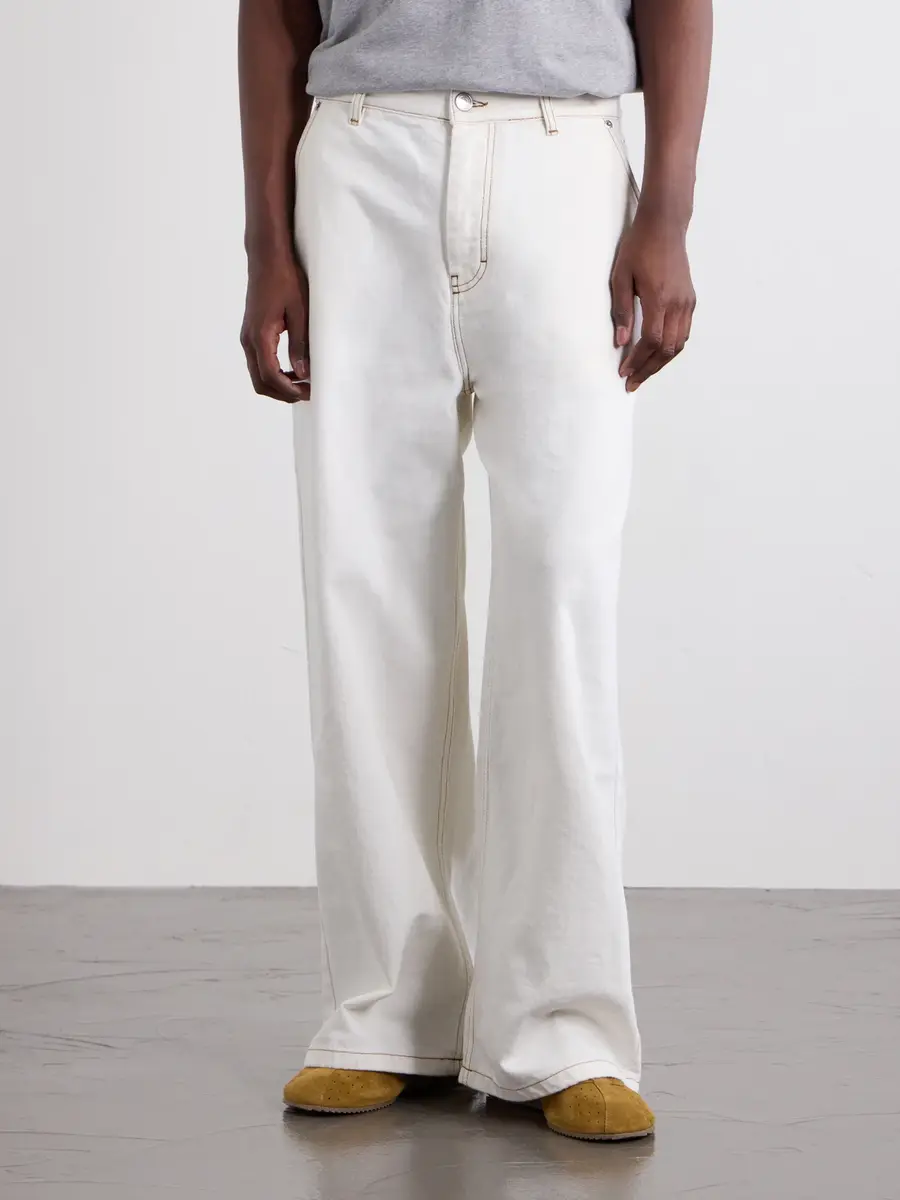 AMI PARIS Wide-Leg Jeans - Men | Thumbnail 3