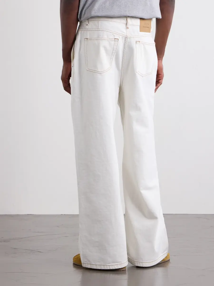 AMI PARIS Wide-Leg Jeans - Men | Thumbnail 4