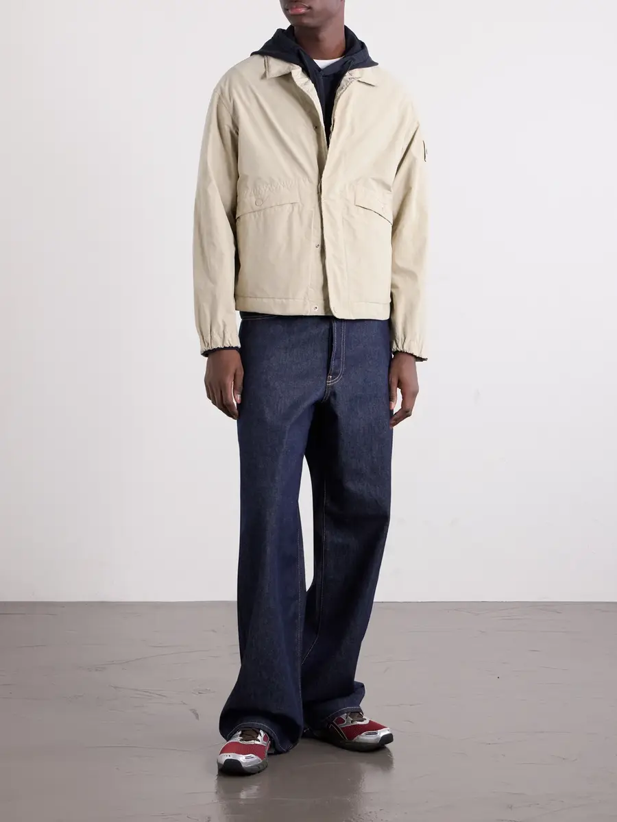 Stone Island STONE ISLAND GHOST Garment-Dyed David Light-TC Shell Jacket - Men | Thumbnail 2 Stone Island STONE ISLAND GHOST Garment-Dyed David Light-TC Shell Jacket - Men | Thumbnail 2