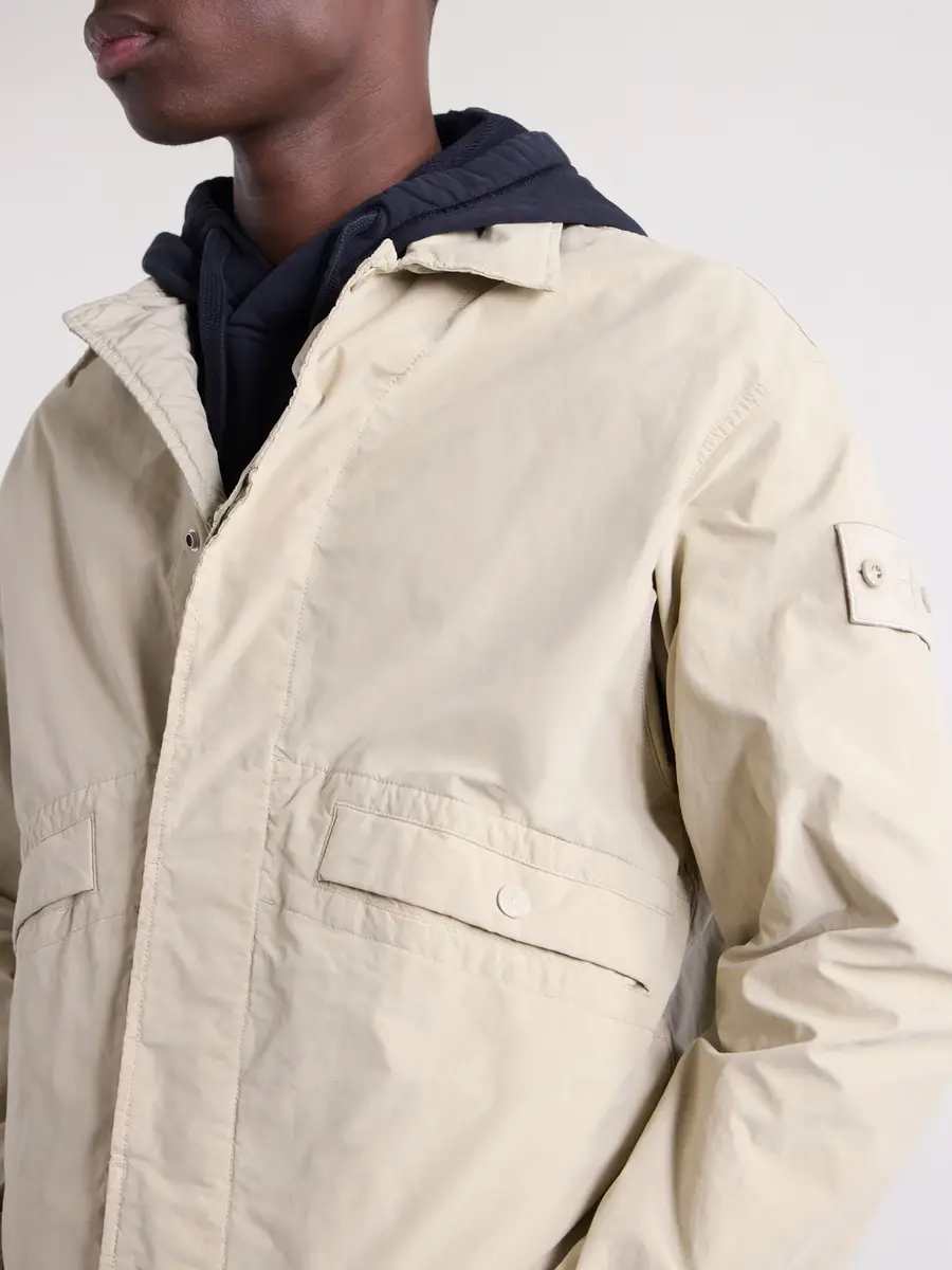 Stone Island STONE ISLAND GHOST Garment-Dyed David Light-TC Shell Jacket - Men | Thumbnail 5 Stone Island STONE ISLAND GHOST Garment-Dyed David Light-TC Shell Jacket - Men | Thumbnail 5