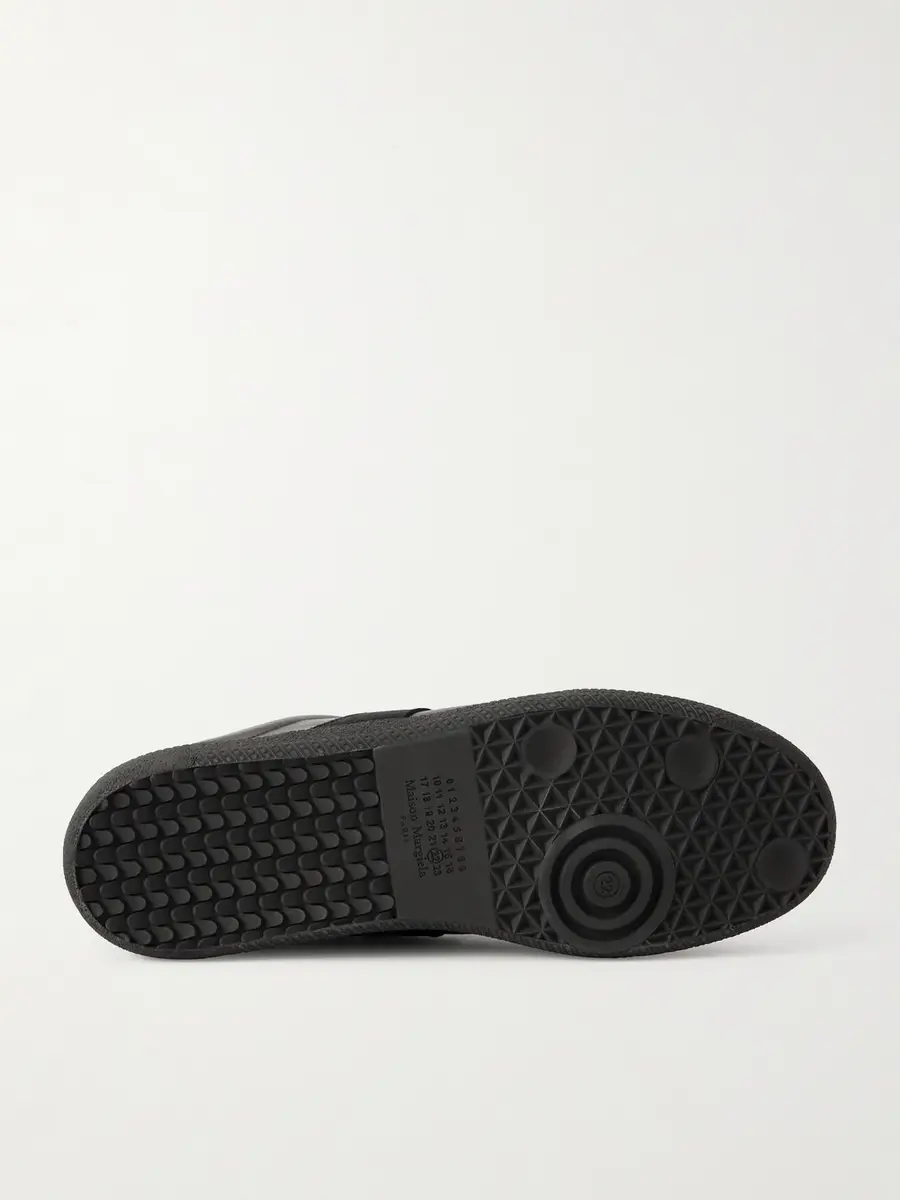 Maison Margiela Replica Leather and Suede Sneakers - Men | Thumbnail 3