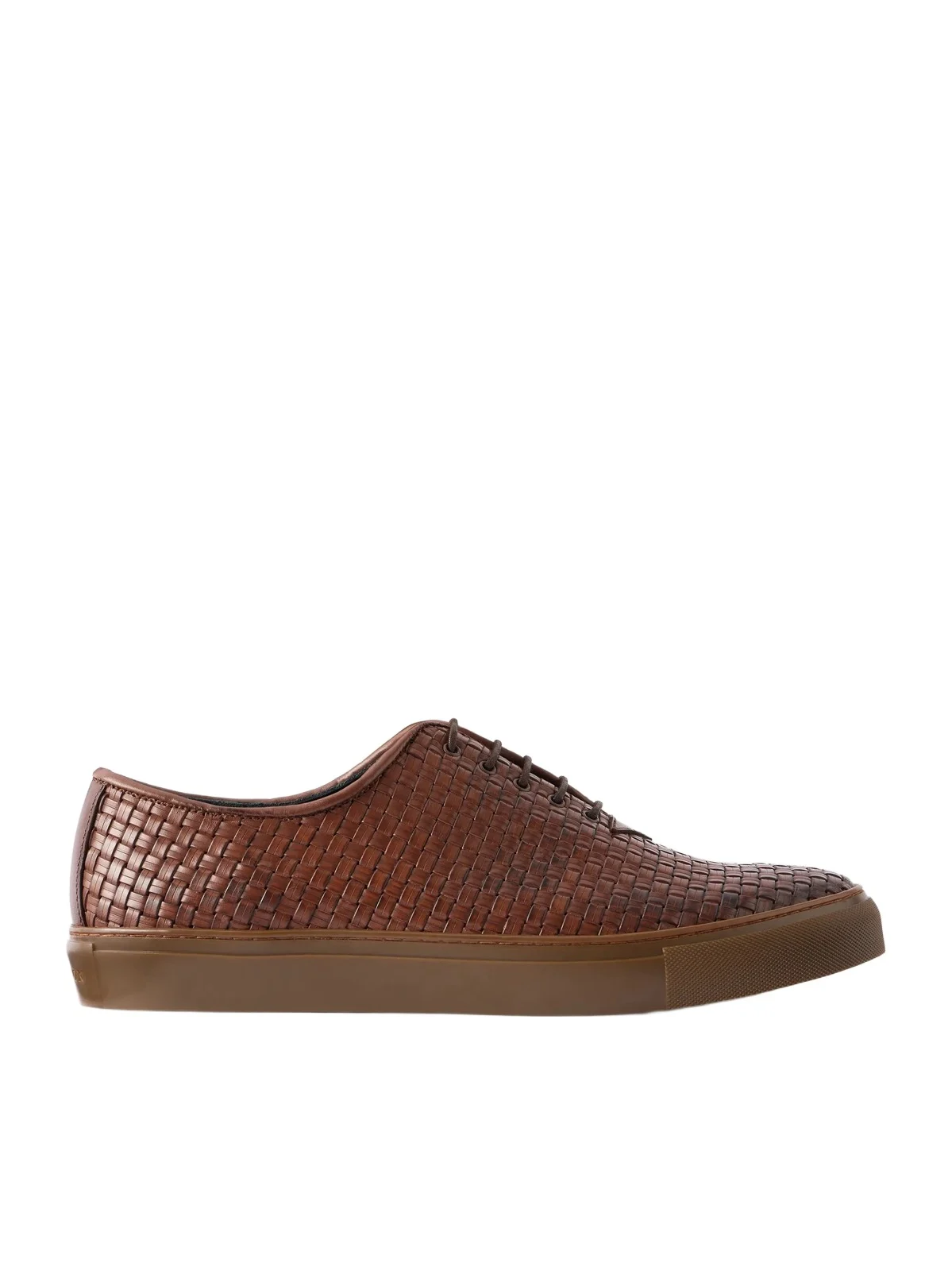 Mie Woven Leather Sneakers - Men