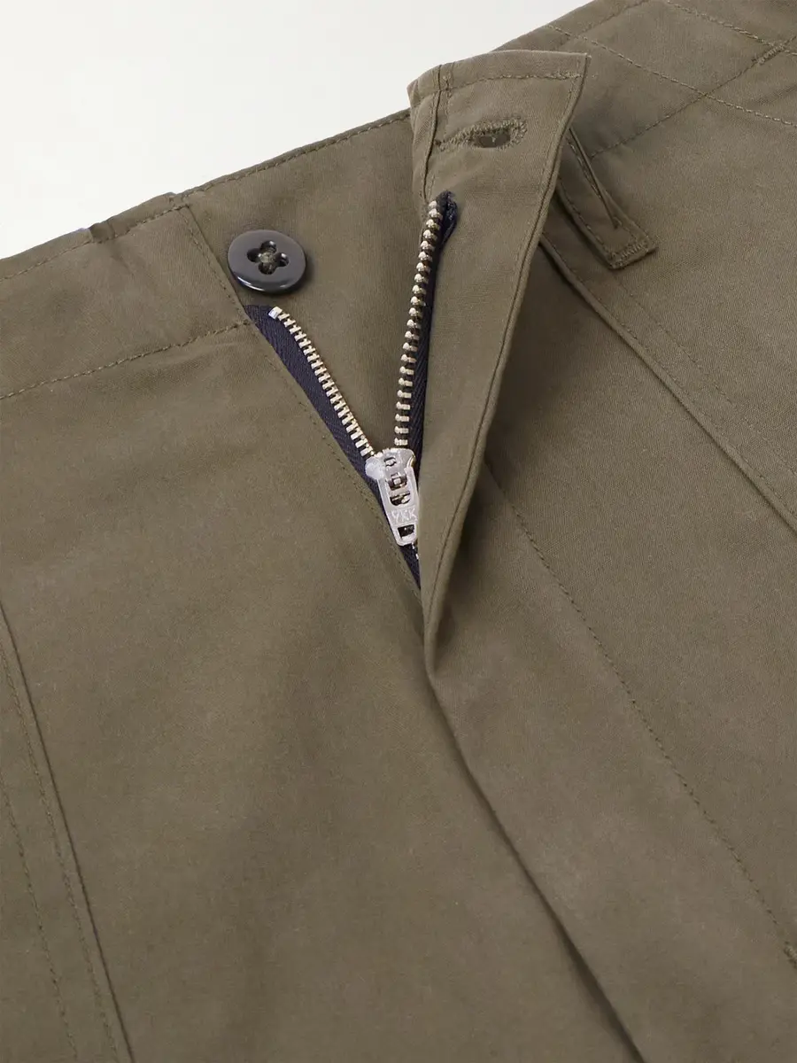Monitaly Fatigue Wide-Leg Cotton Trousers - Men | Thumbnail 6