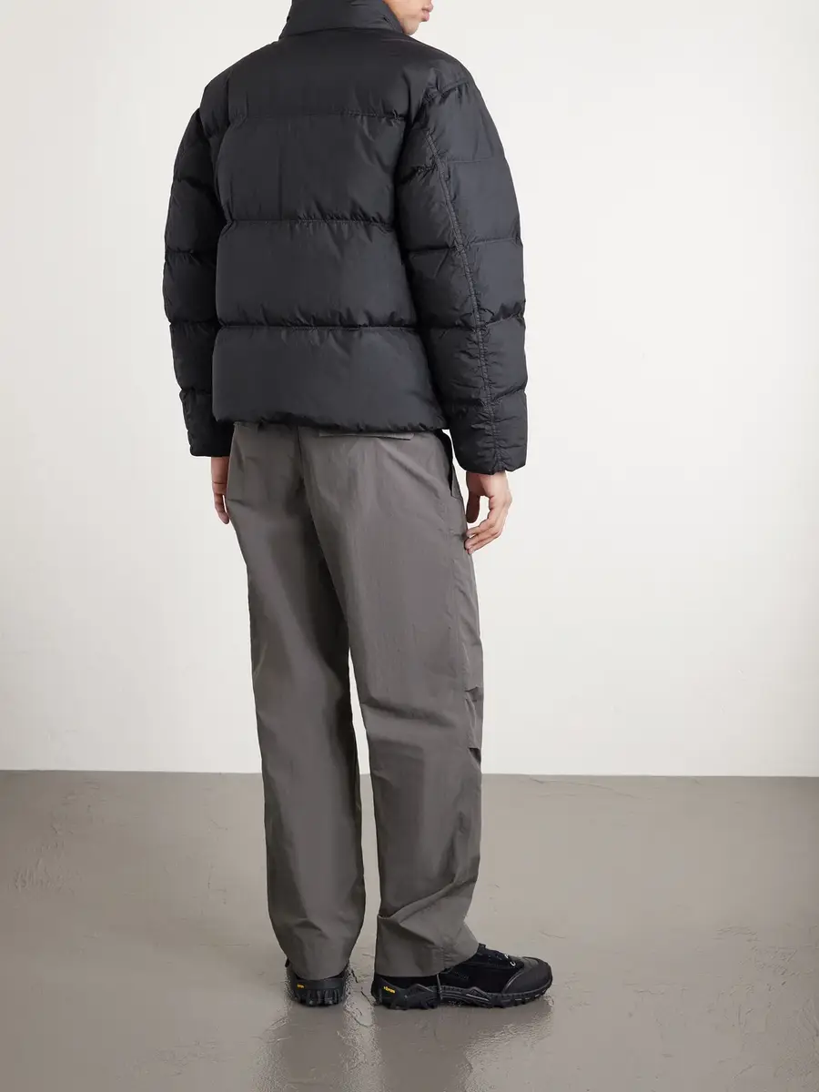 Stone Island Quilted Crinkled Recycled-Nylon Down Jacket - Men | Thumbnail 4