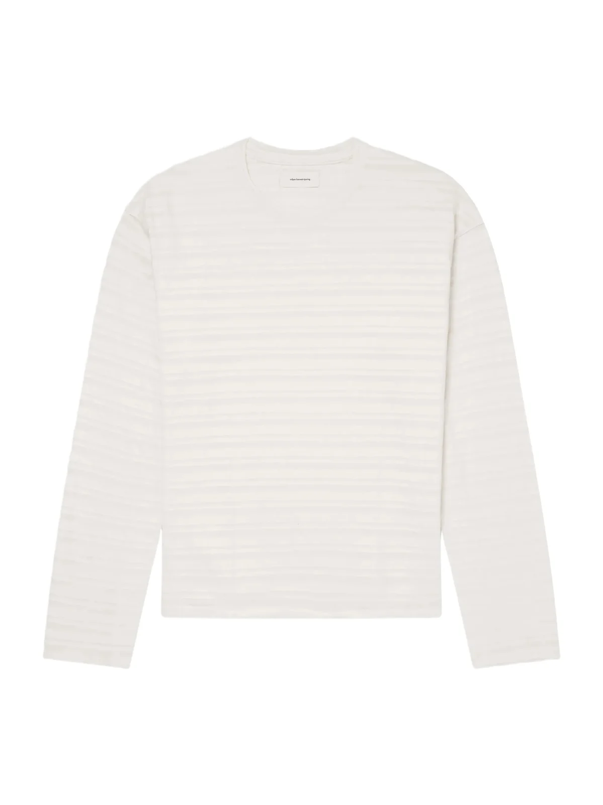 Striped Organic Cotton Sweater - Men Striped Organic Cotton Sweater - Men