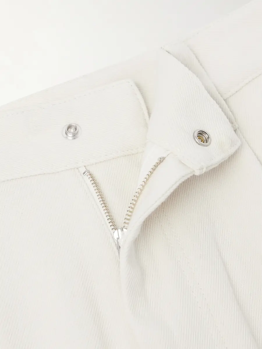ATON Wide-Leg Pleated Cotton-Twill Trousers - Men | Thumbnail 6 ATON Wide-Leg Pleated Cotton-Twill Trousers - Men | Thumbnail 6