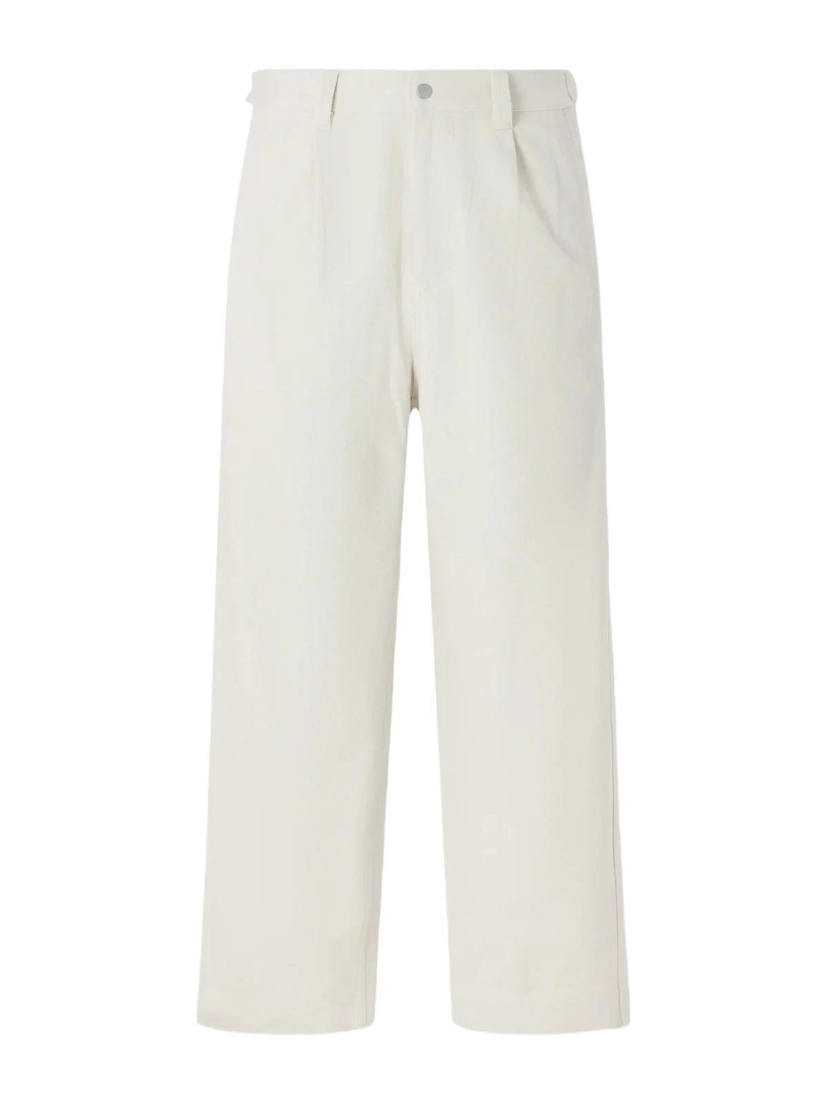 Wide-Leg Pleated Cotton-Twill Trousers - Men Wide-Leg Pleated Cotton-Twill Trousers - Men